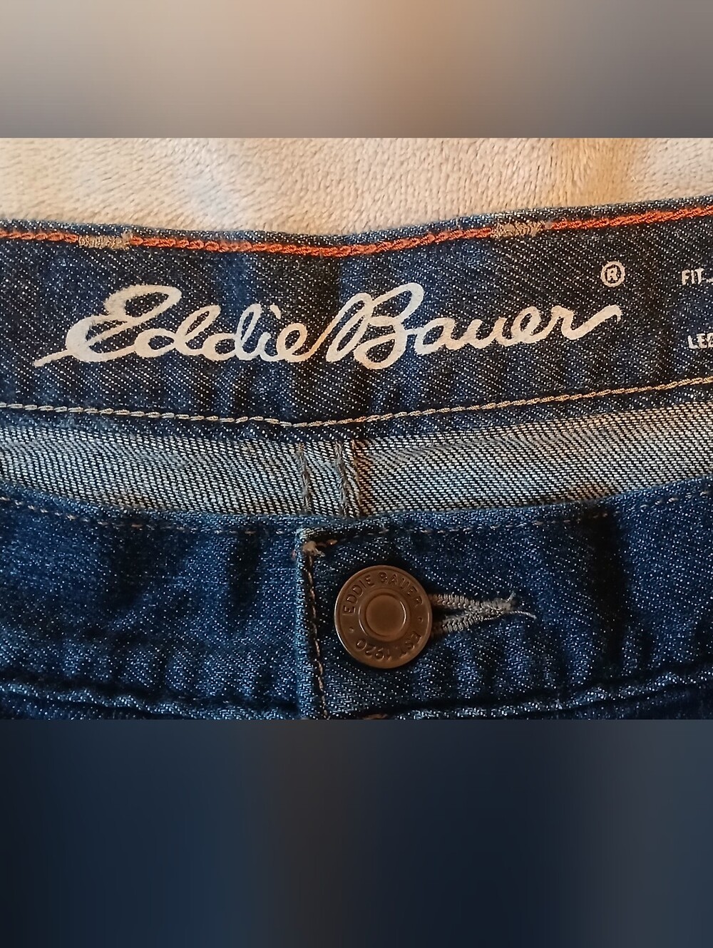 Eddie Bauer Boyfriend Jeans Slim Leg Size 16